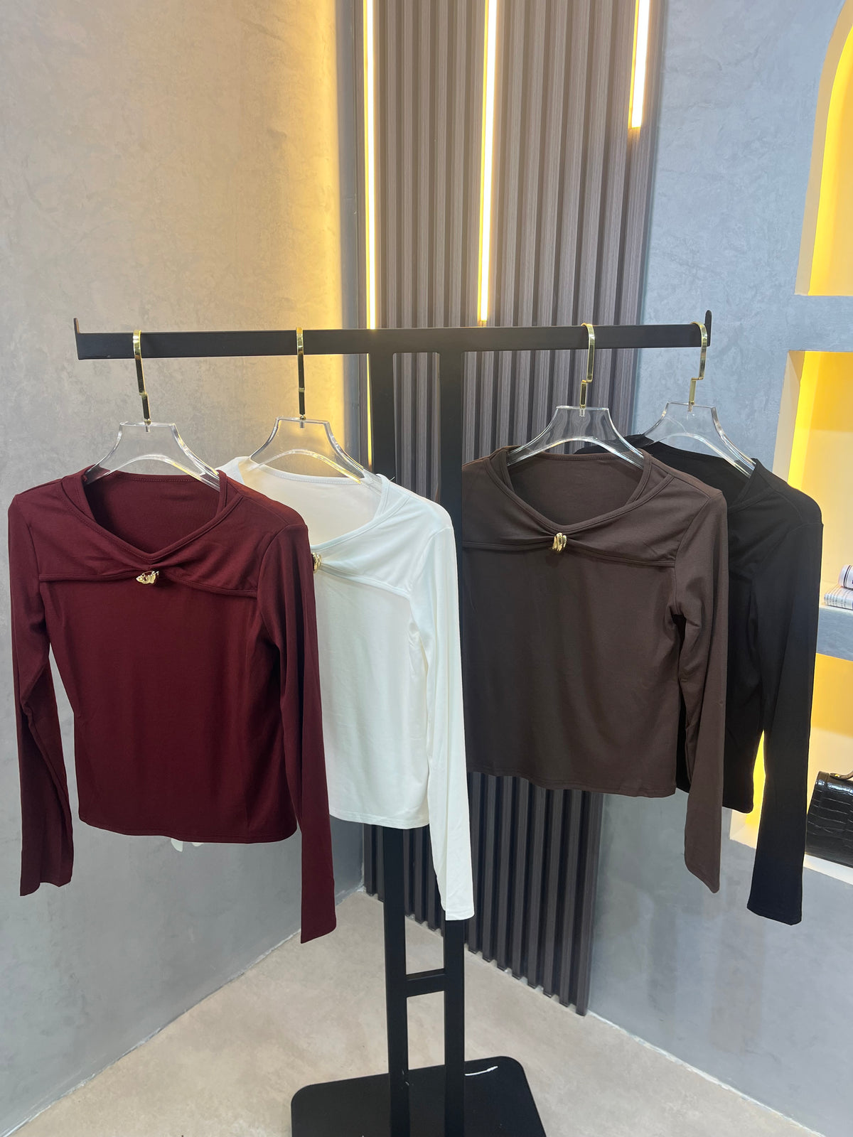 Slim Fit Cotton Top