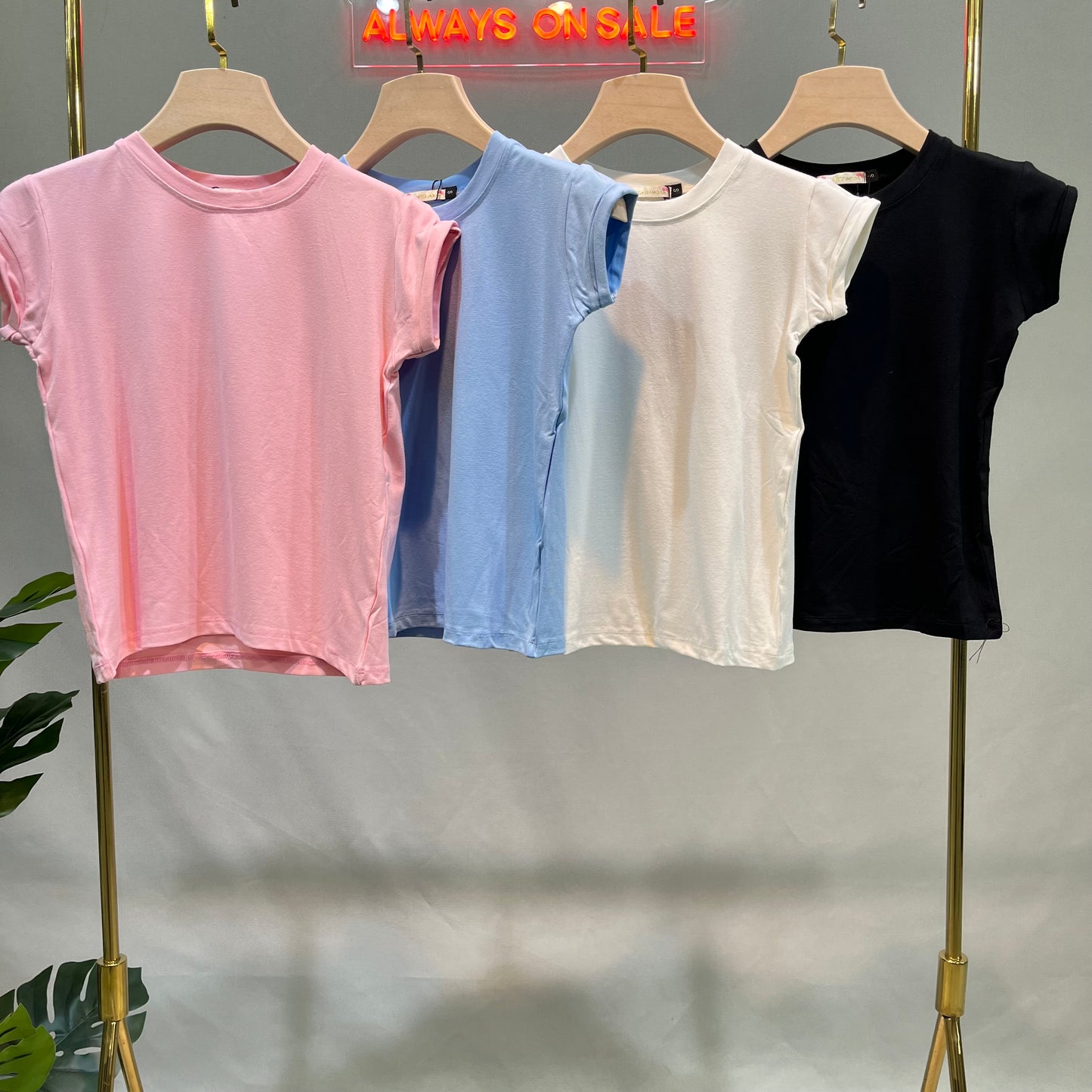 Cotton Basic Tshirt