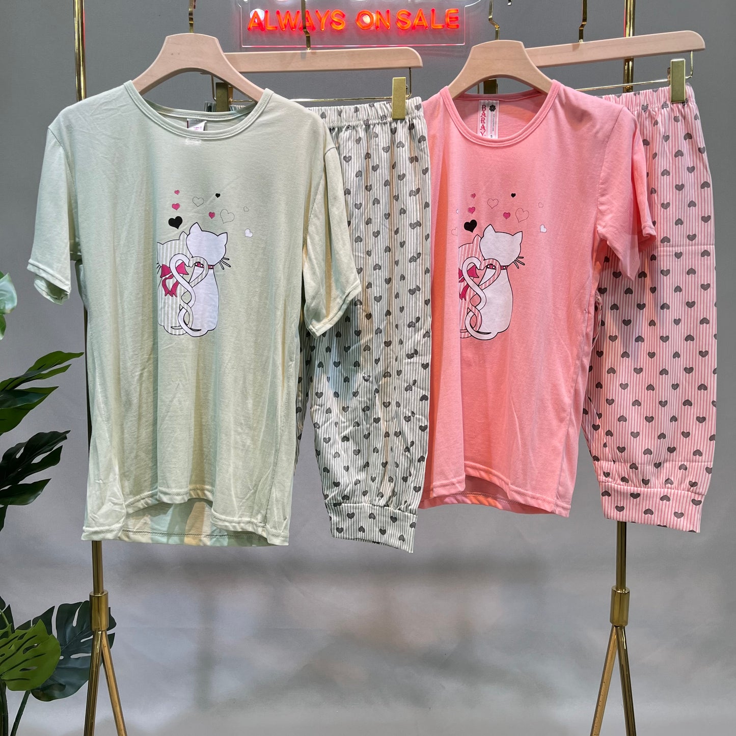 Cotton Pantacour Pajamas