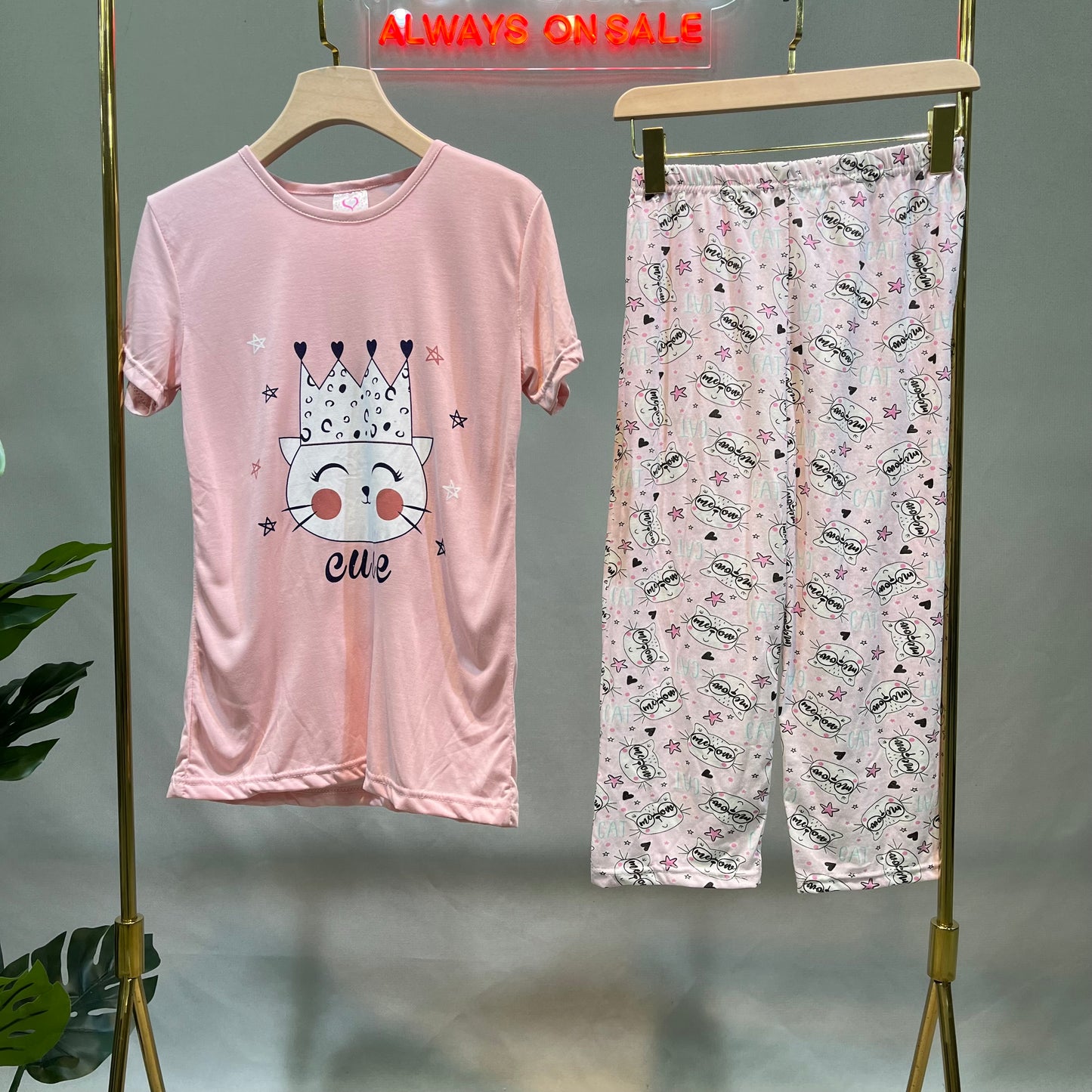 Cotton Pantacour Pajamas