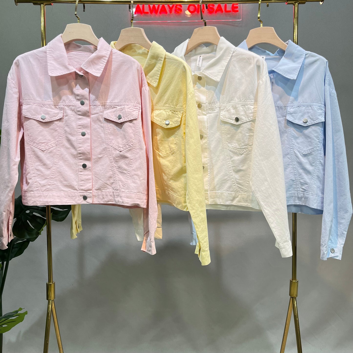 Cropped Linen Chemise
