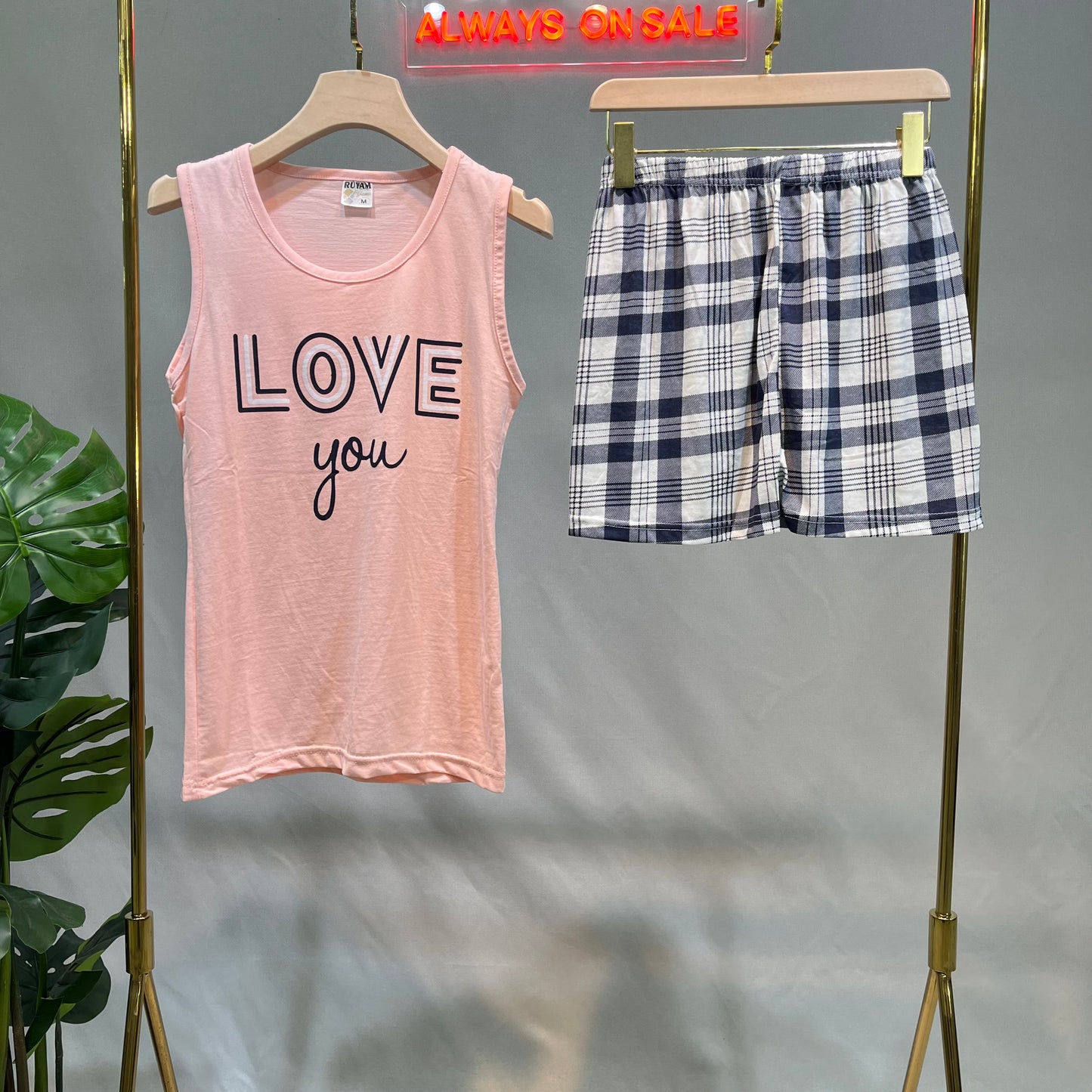 Short Cotton Pajamas