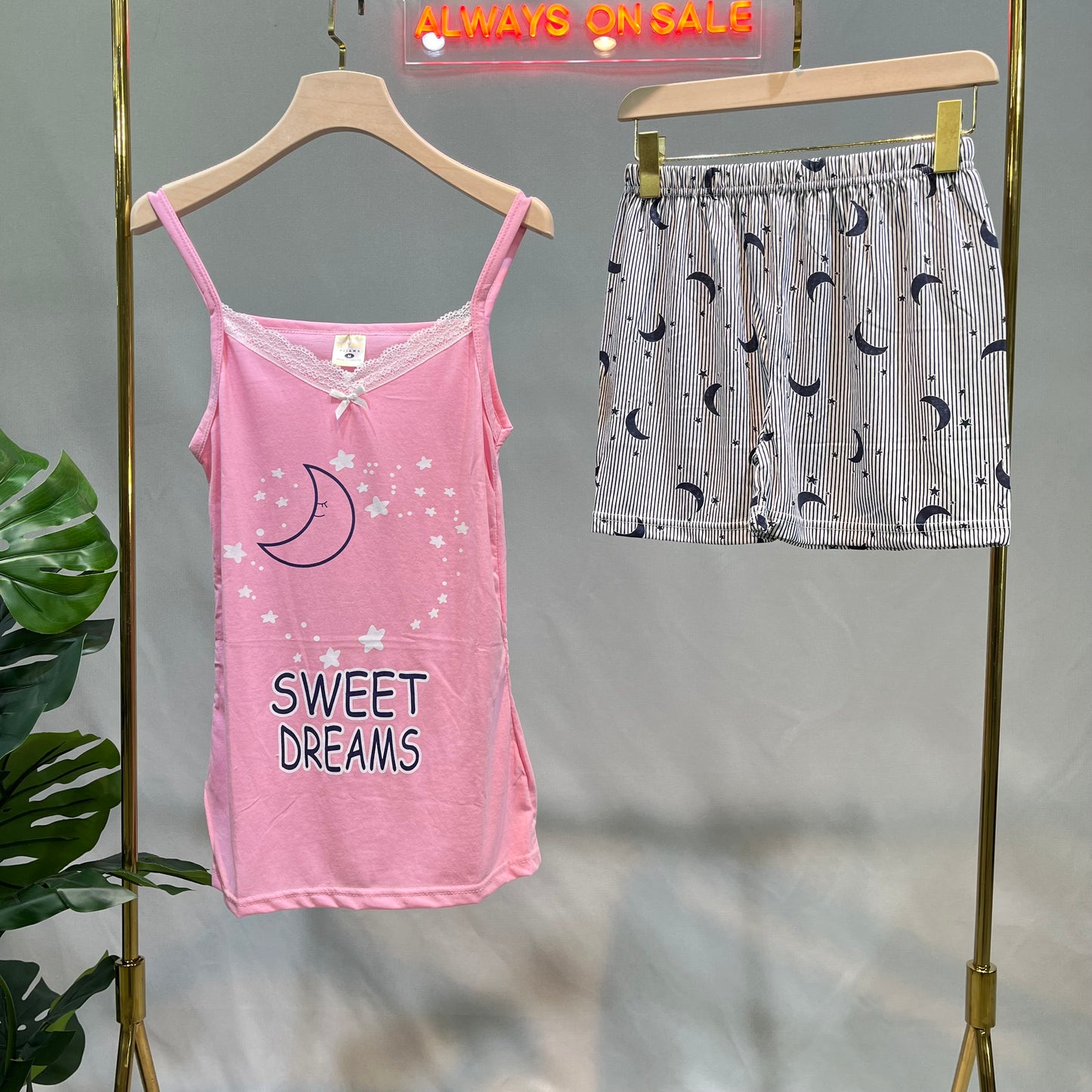Short Cotton Pajamas