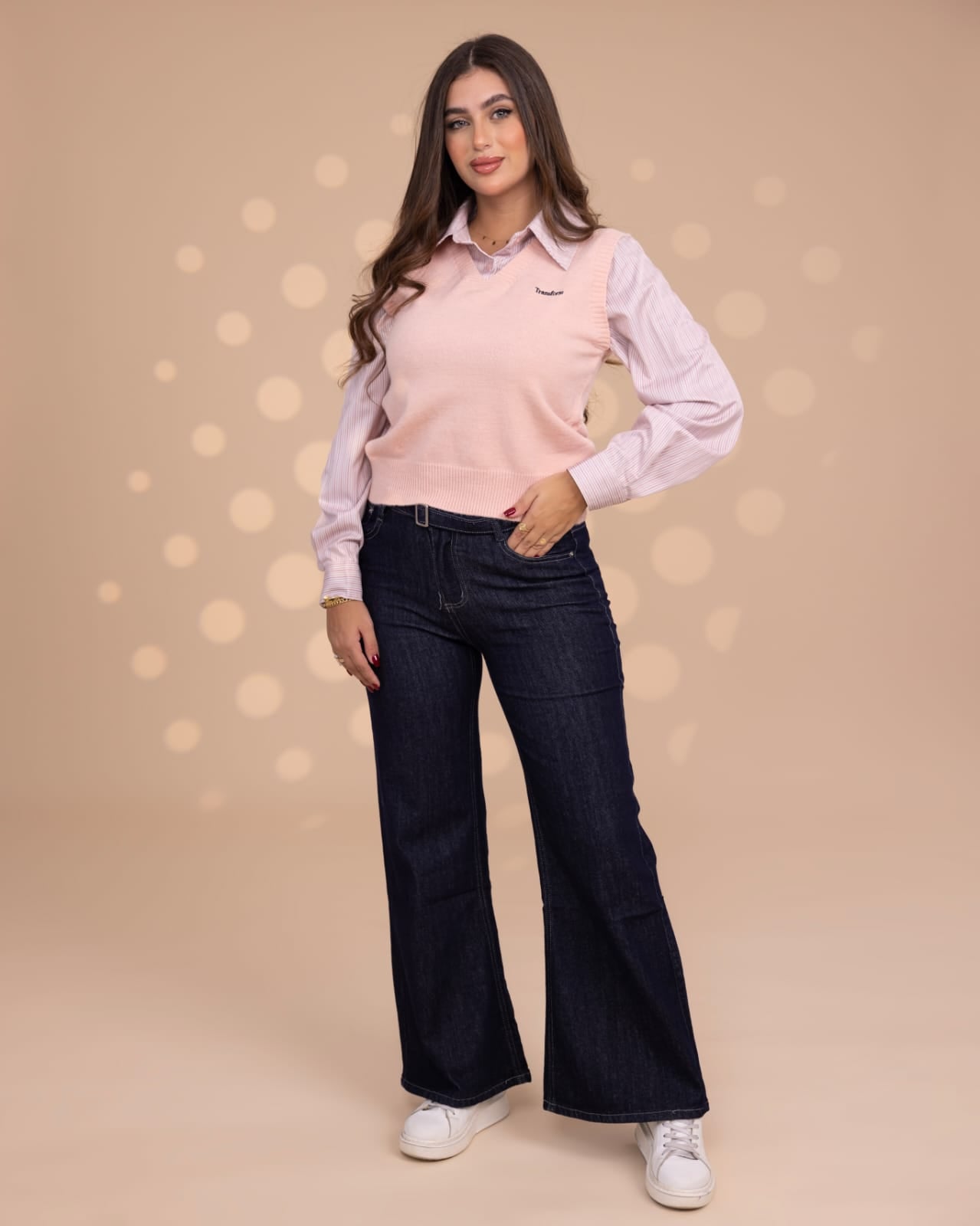 Chemise With Attached Vest