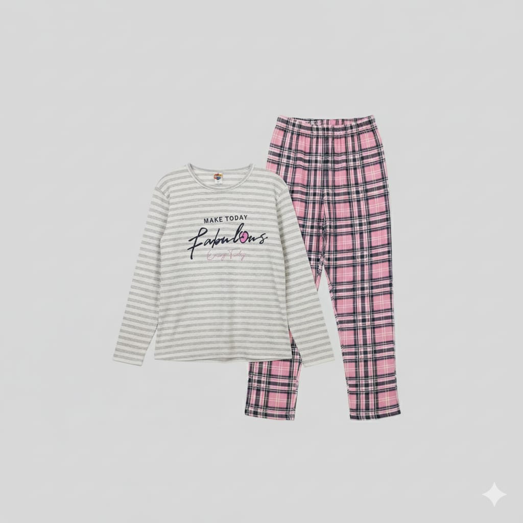 Long Sleeve Cotton Pajamas