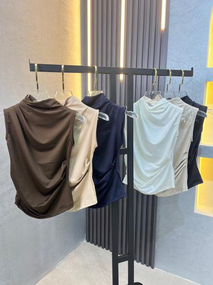 High Neck Cotton  Basic