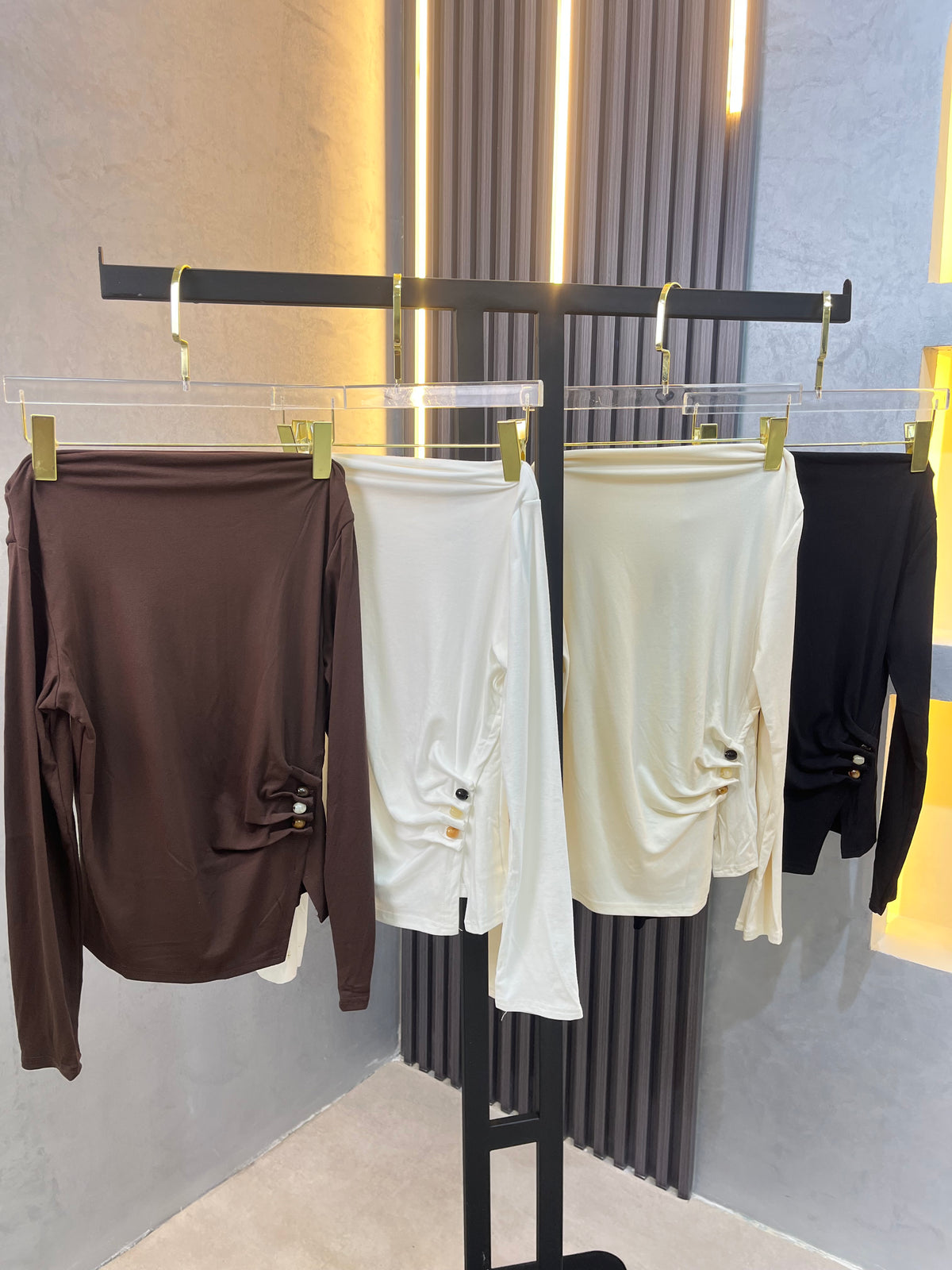 Off Shoulder Cotton Top