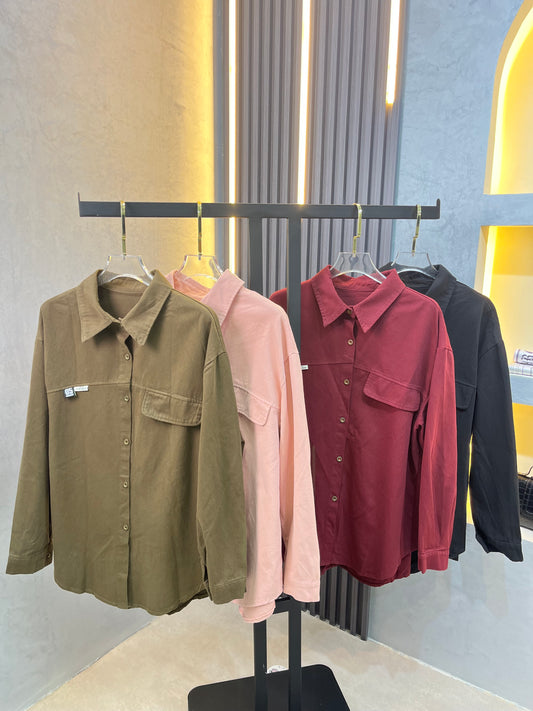Oversize Linen Chemise