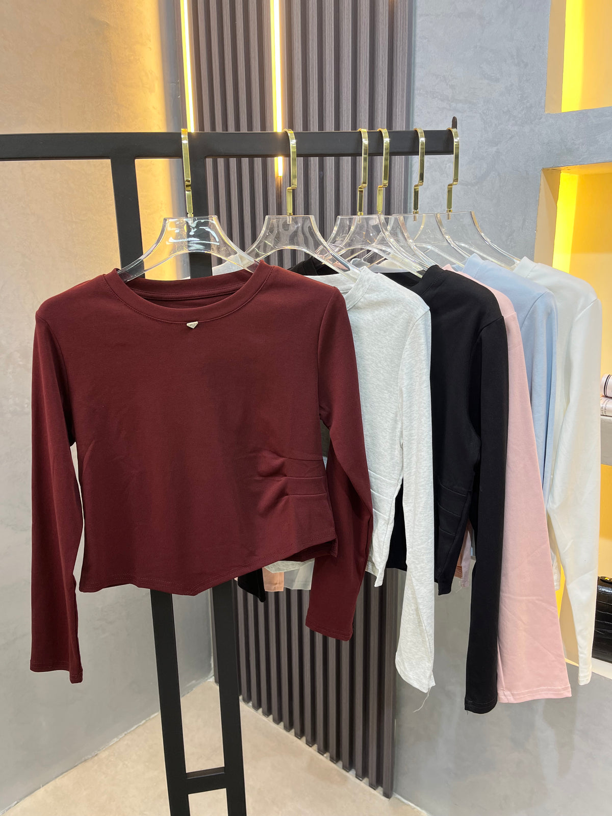 Slim Fit Cotton Top