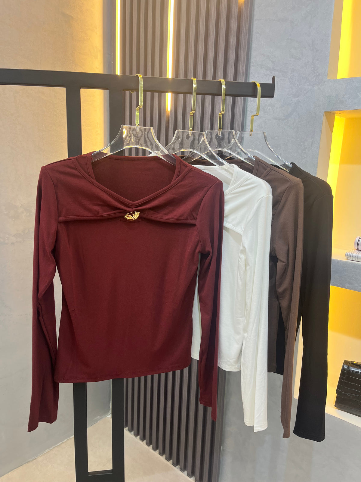 Slim Fit Cotton Top