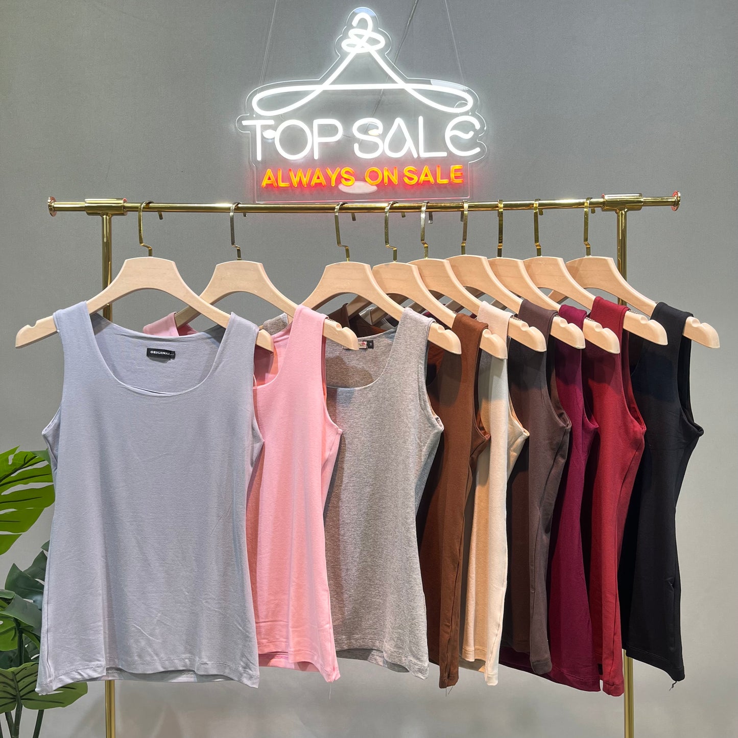 Basic Cotton Tank Top