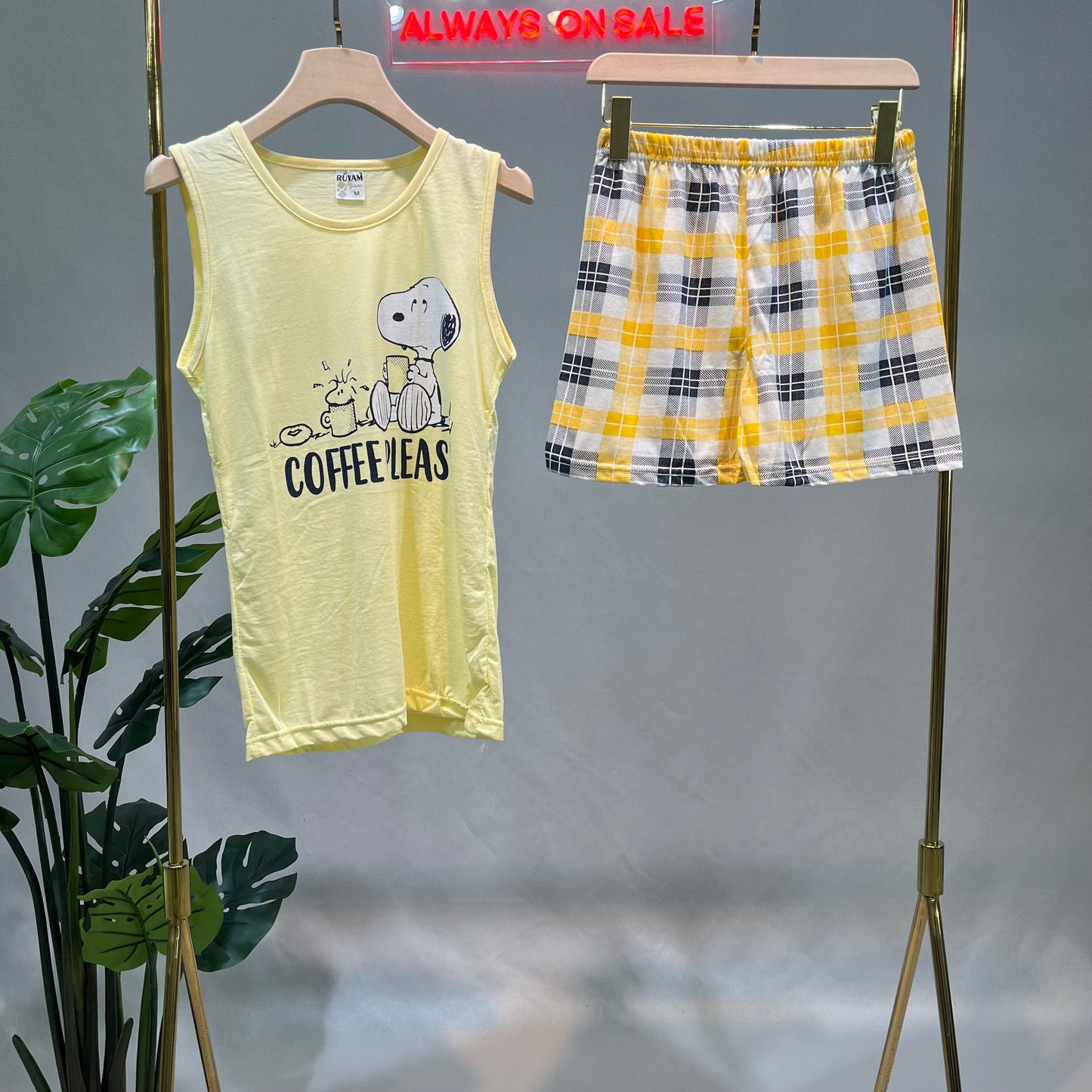 Cotton Short Pajamas