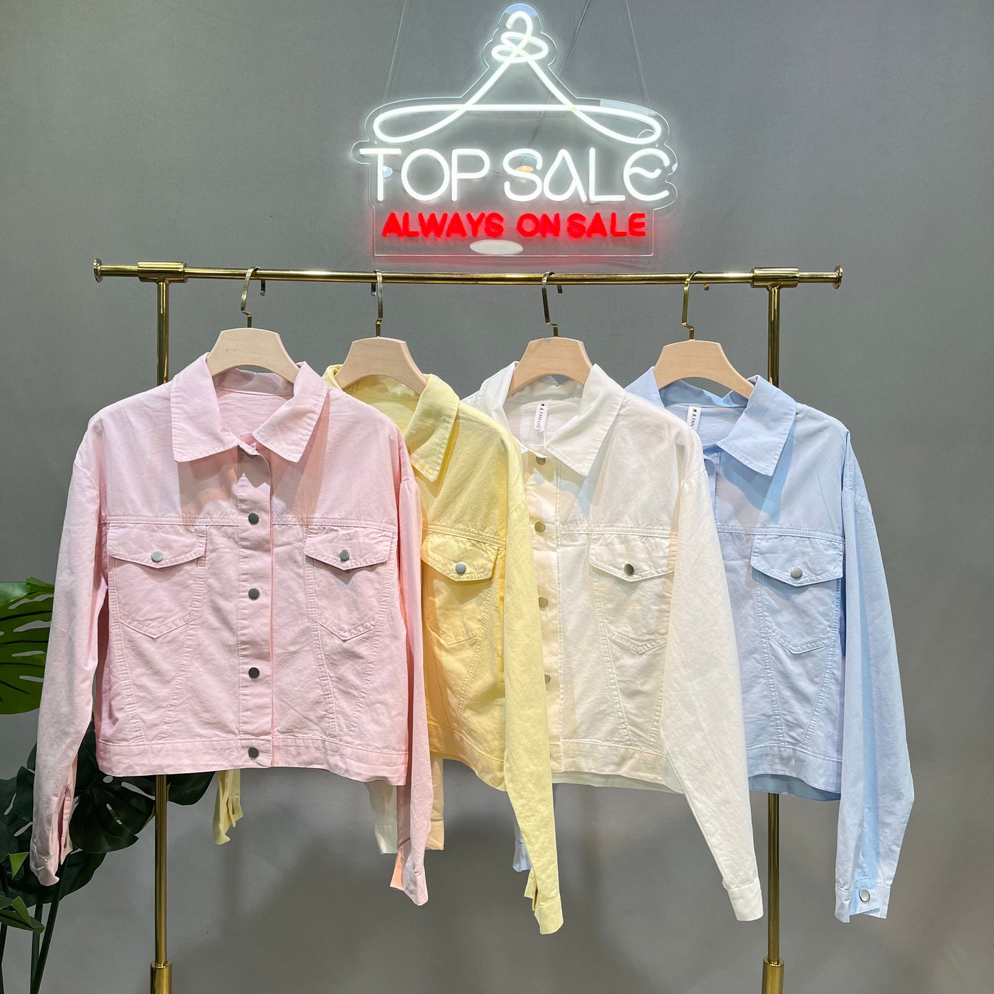 Cropped Linen Chemise