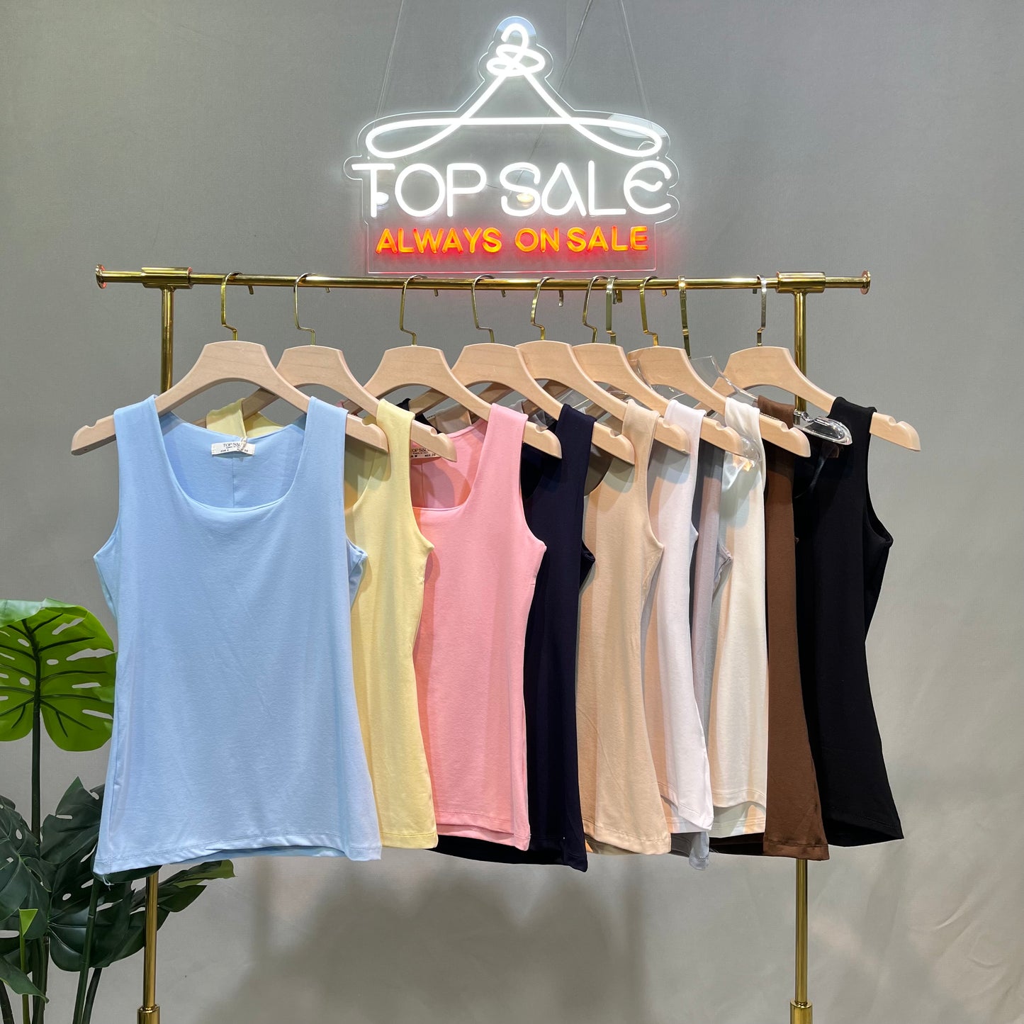 Basic Cotton Tank Top