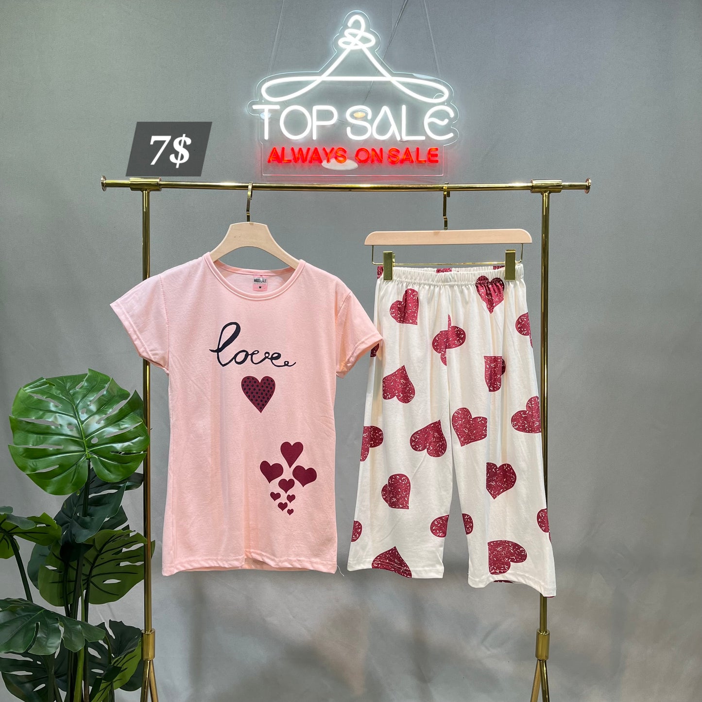Cotton Pantacour Pijamas