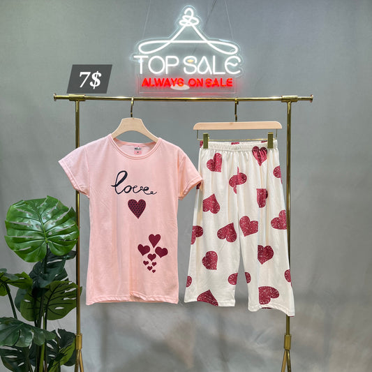 Cotton Pantacour Pijamas