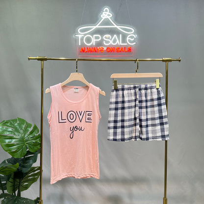 Short Cotton Pajamas