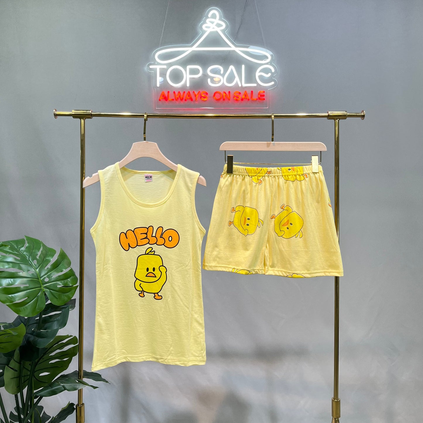 Short Cotton Pajamas