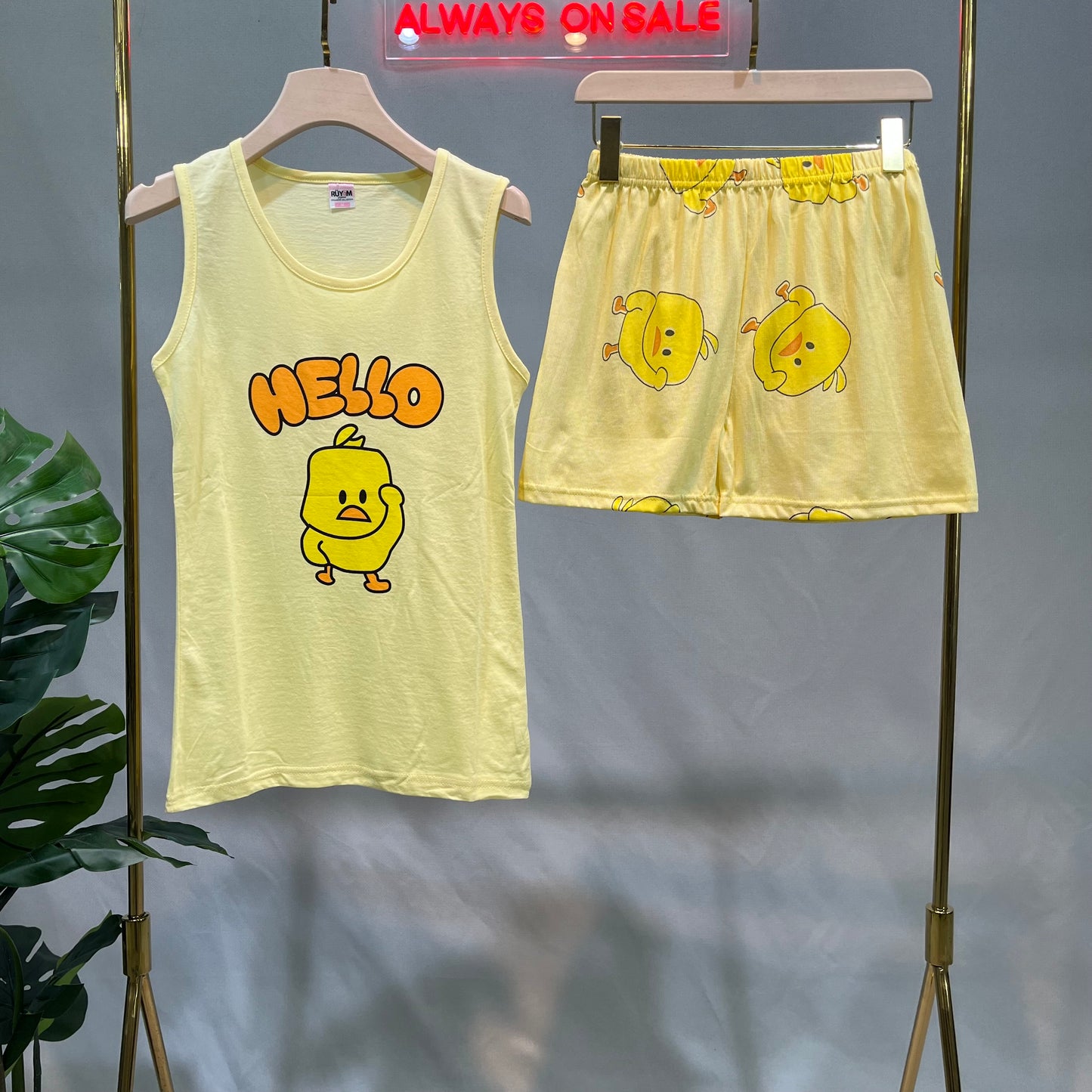 Short Cotton Pajamas
