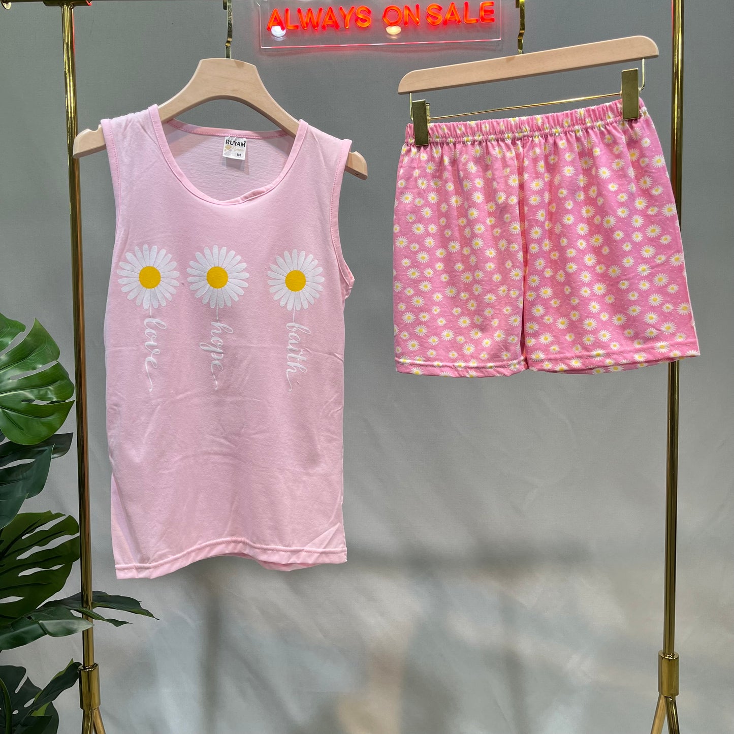 Short Cotton Pajamas