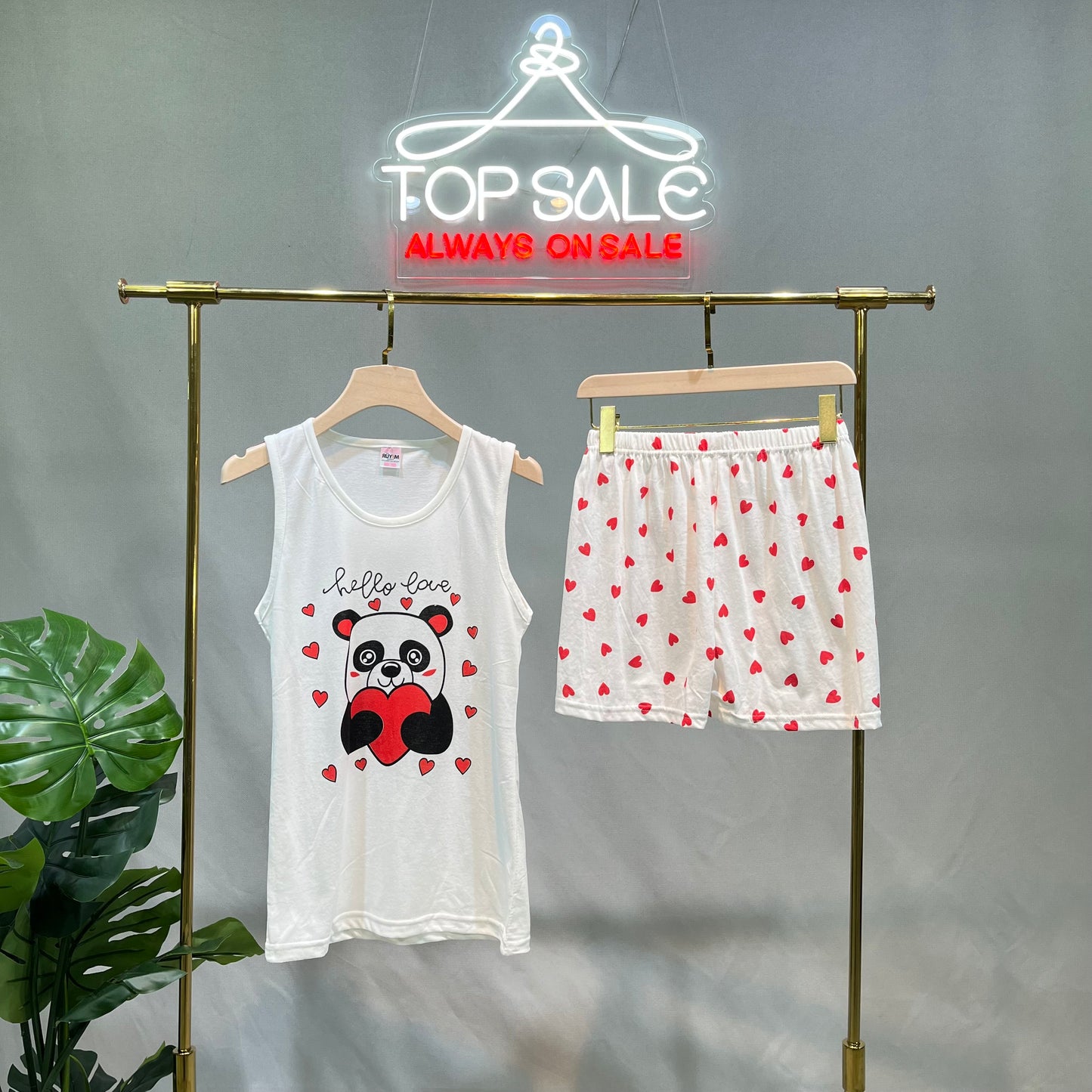 Short Cotton Pajamas