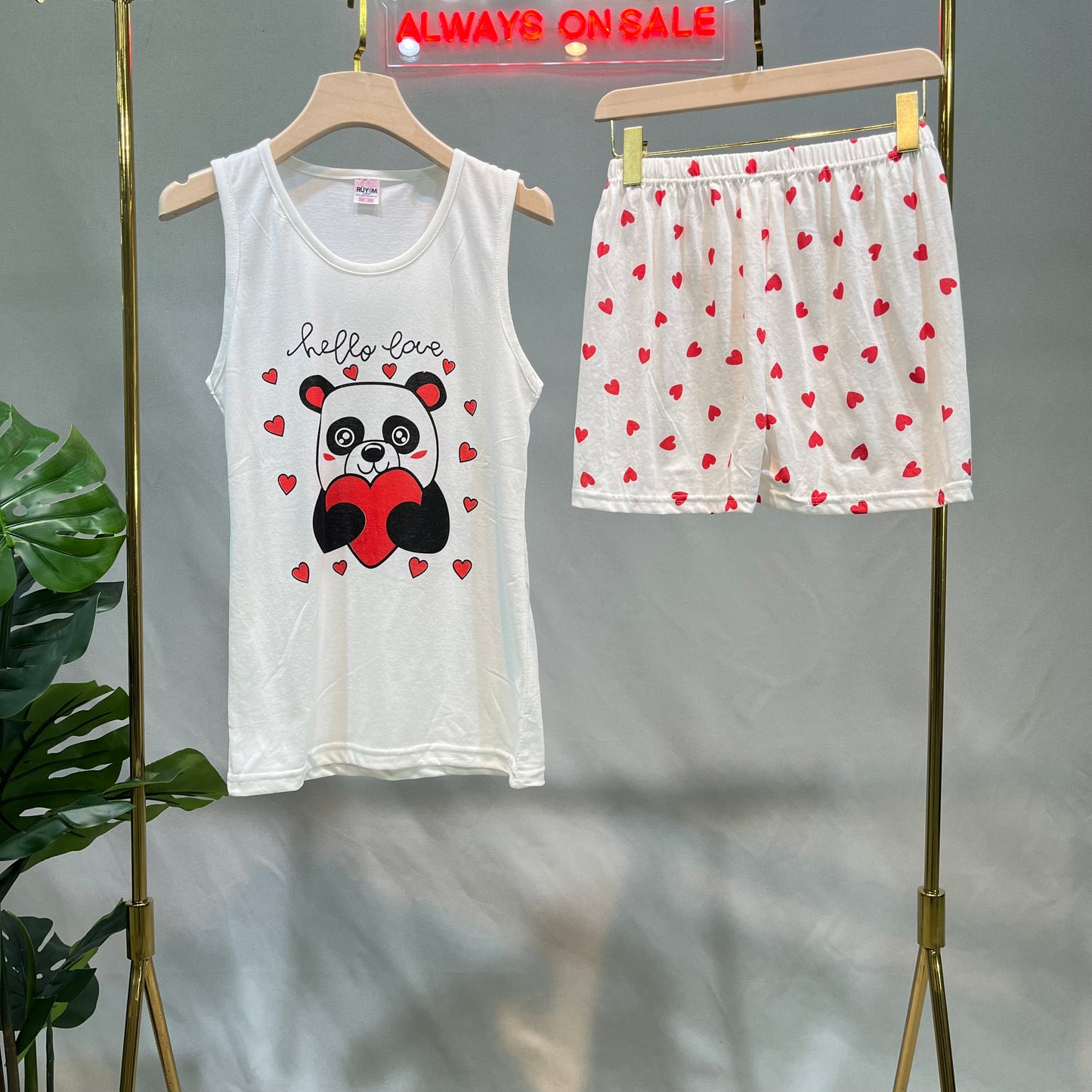 Short Cotton Pajamas