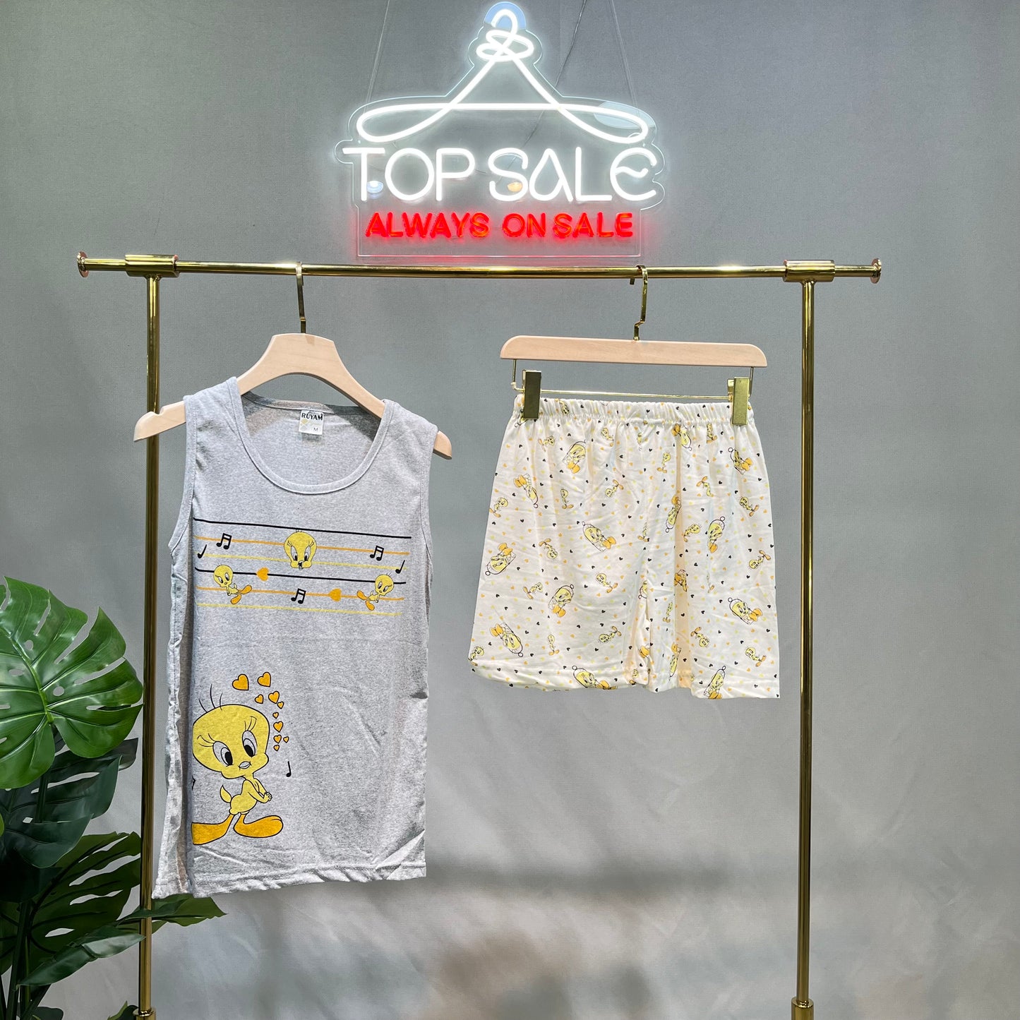 Short Cotton Pajamas