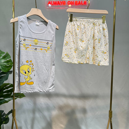 Short Cotton Pajamas