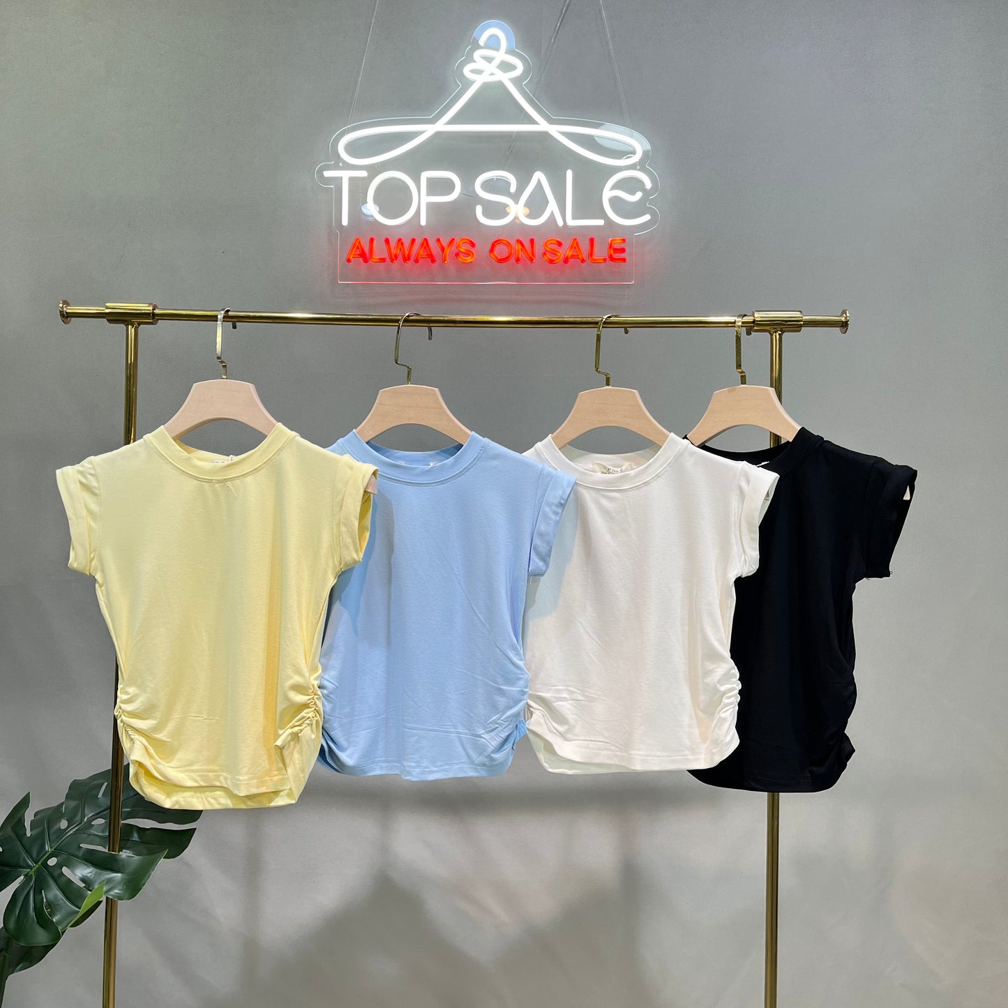Cotton Basic Tops