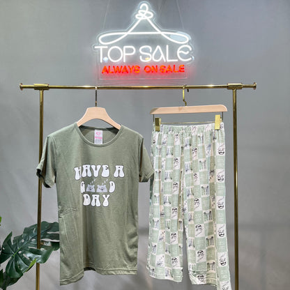 Pantacour Cotton Pajamas