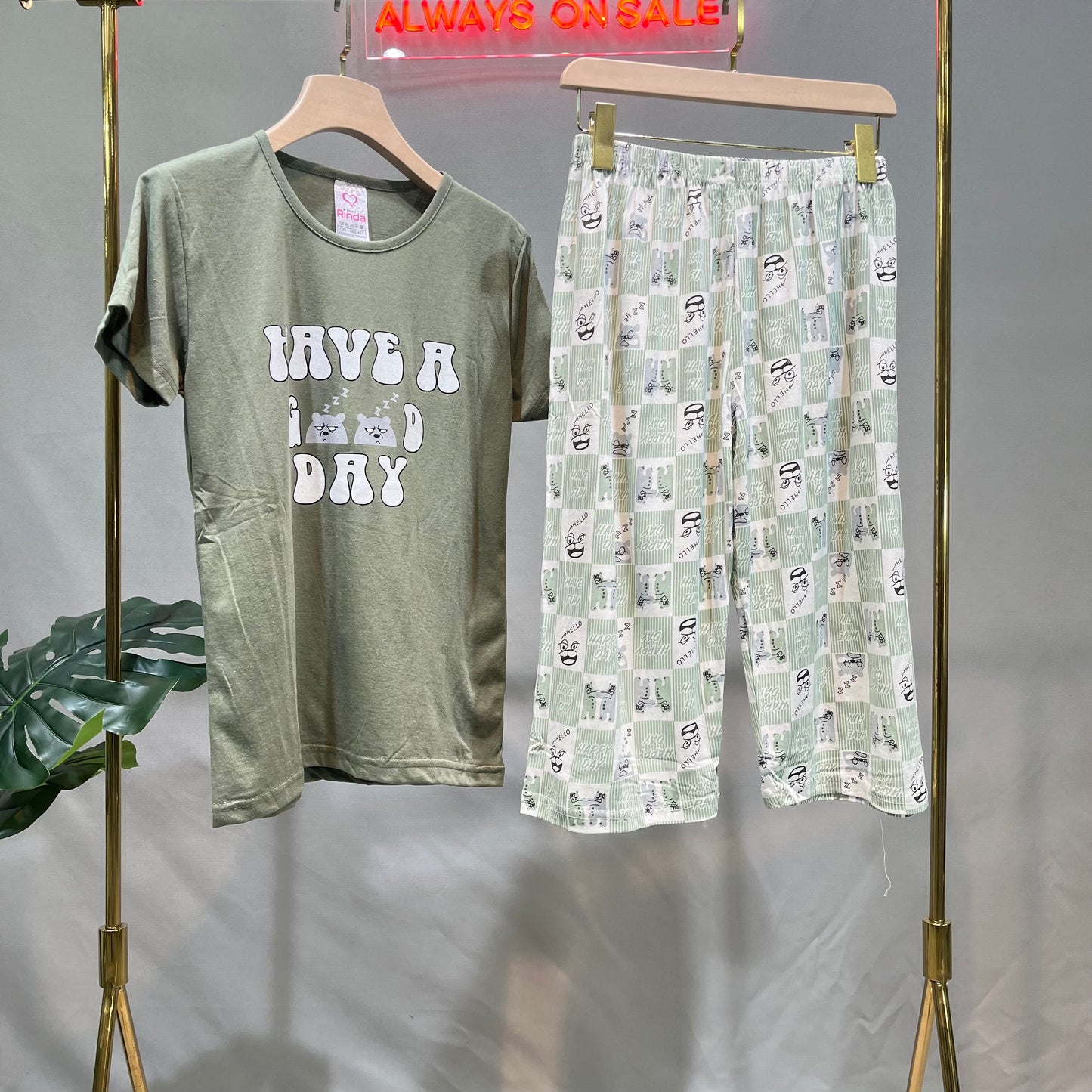 Pantacour Cotton Pajamas