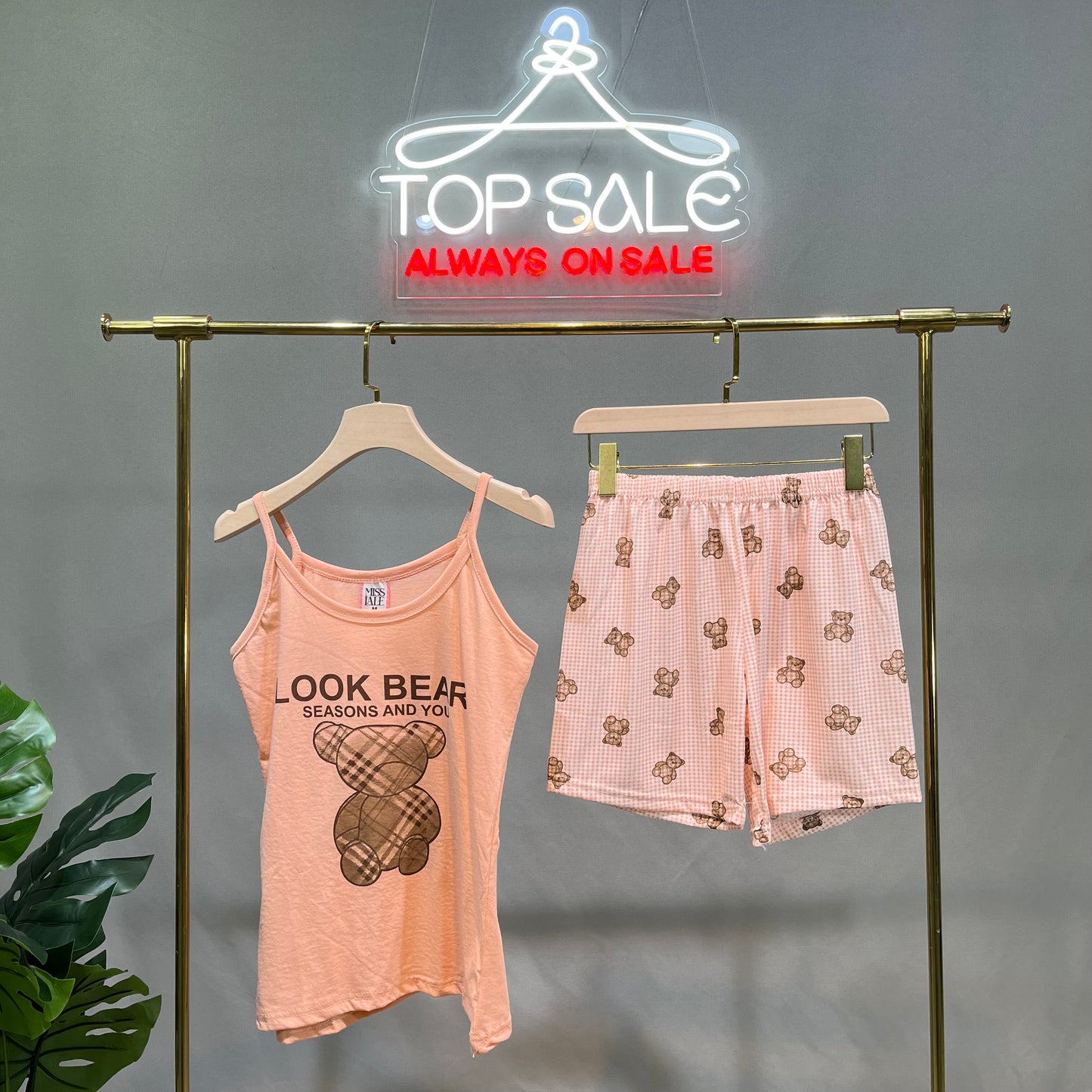 Short Cotton Pajamas