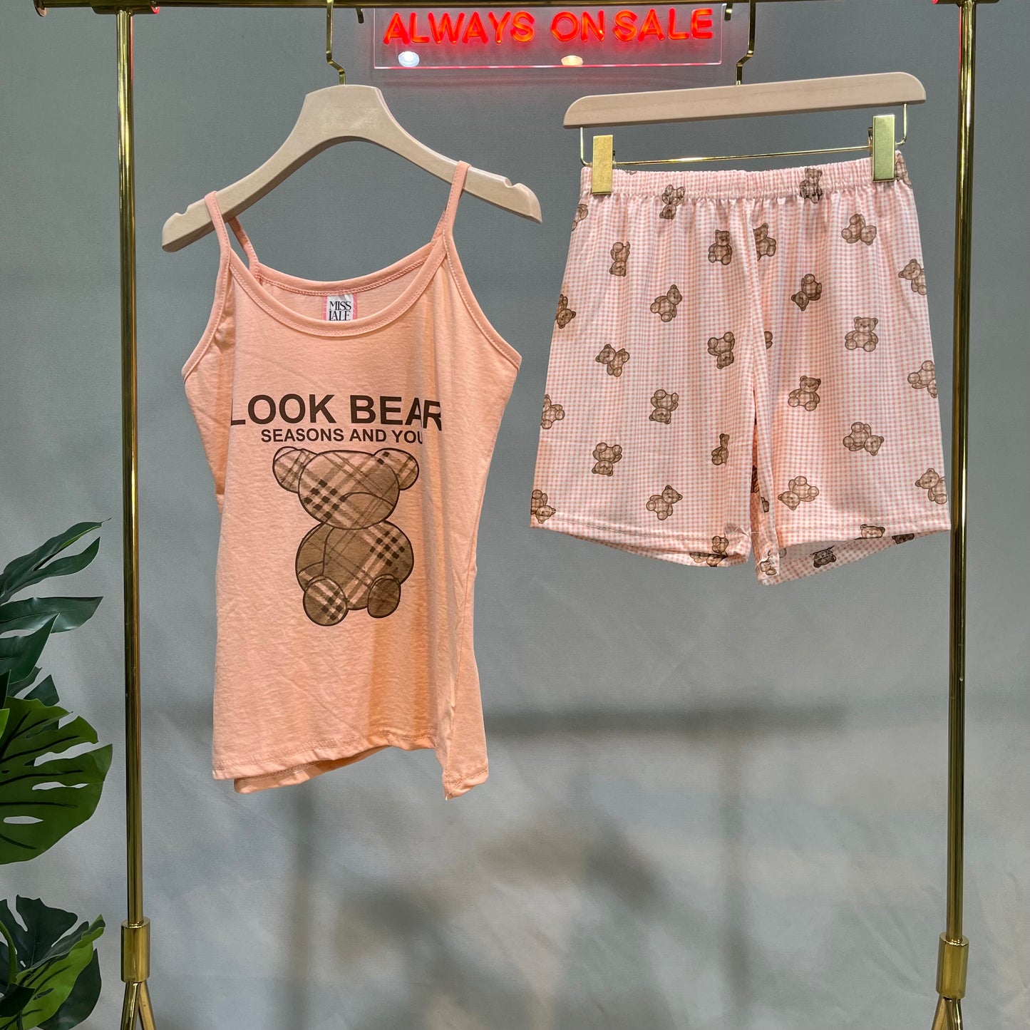 Short Cotton Pajamas