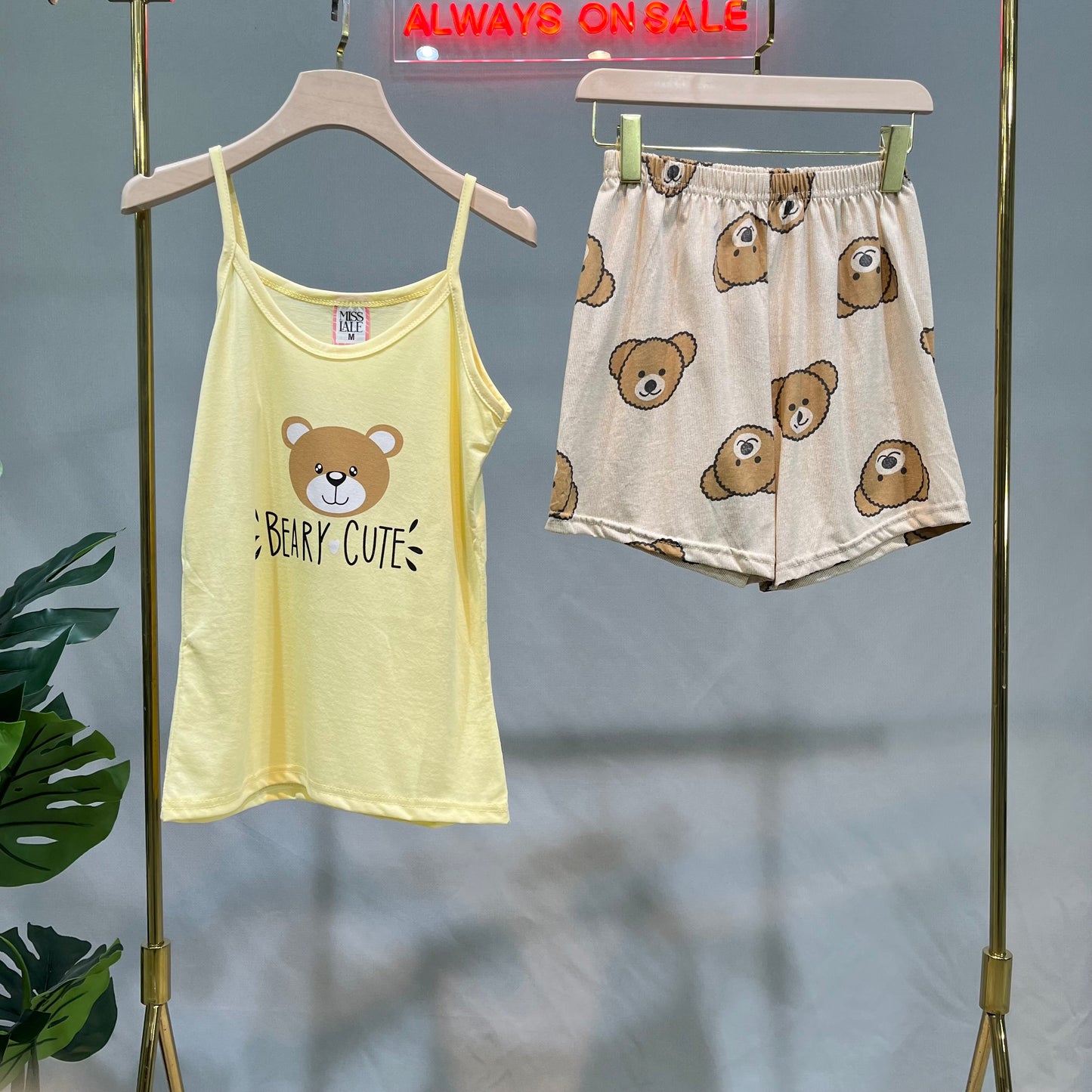 Short Cotton Pajamas