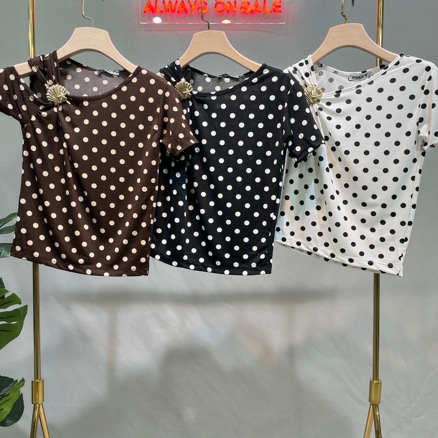 Polka Dot Top