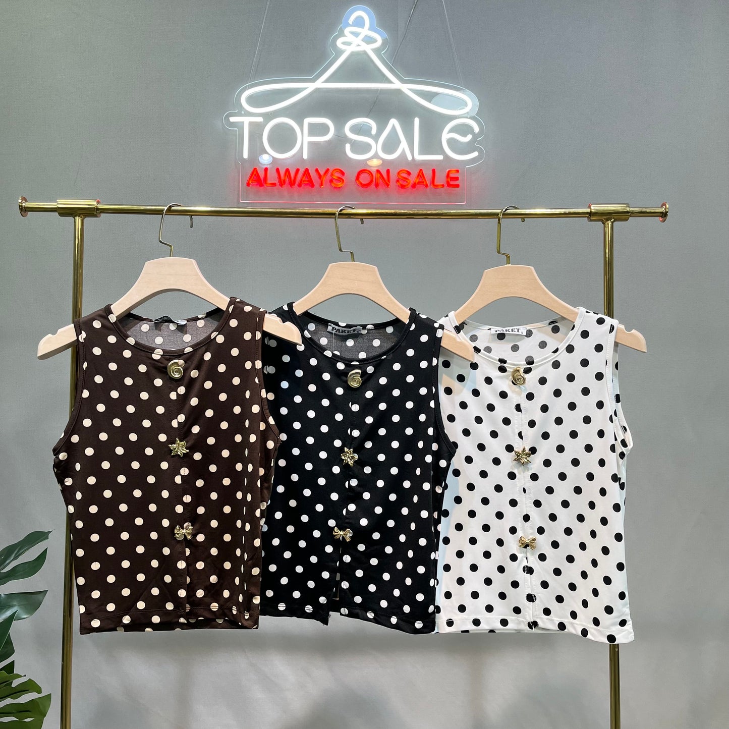 Polka Dot Top