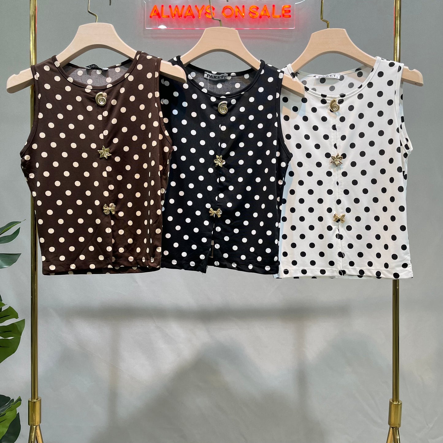 Polka Dot Top