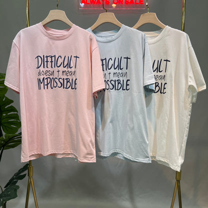 Oversized Cotton Tshirt