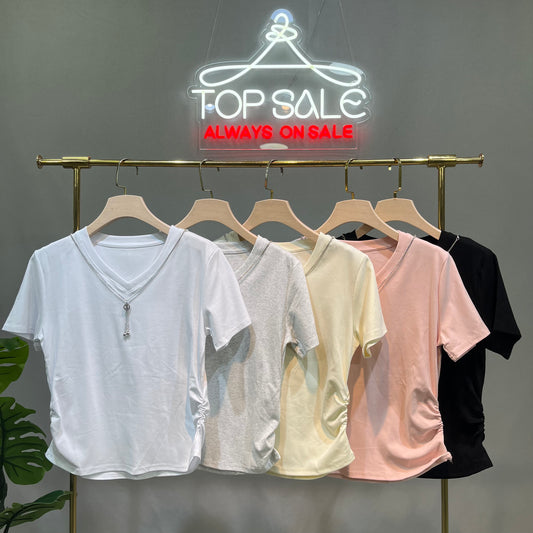 Cotton Basic With Necklace