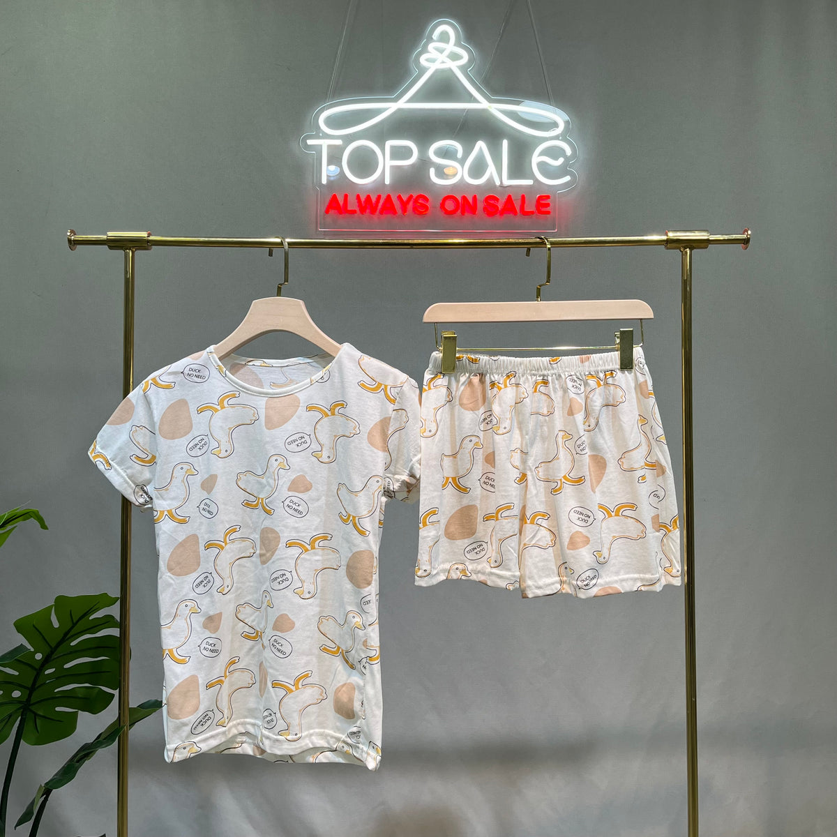 Short Cotton Pajamas