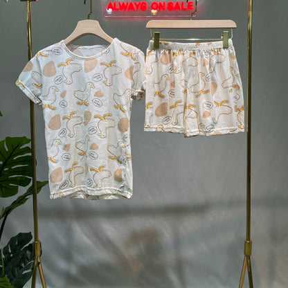 Short Cotton Pajamas