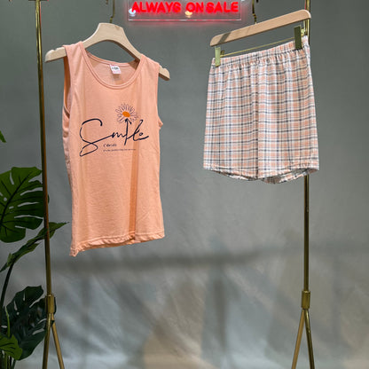 Short Cotton Pajamas