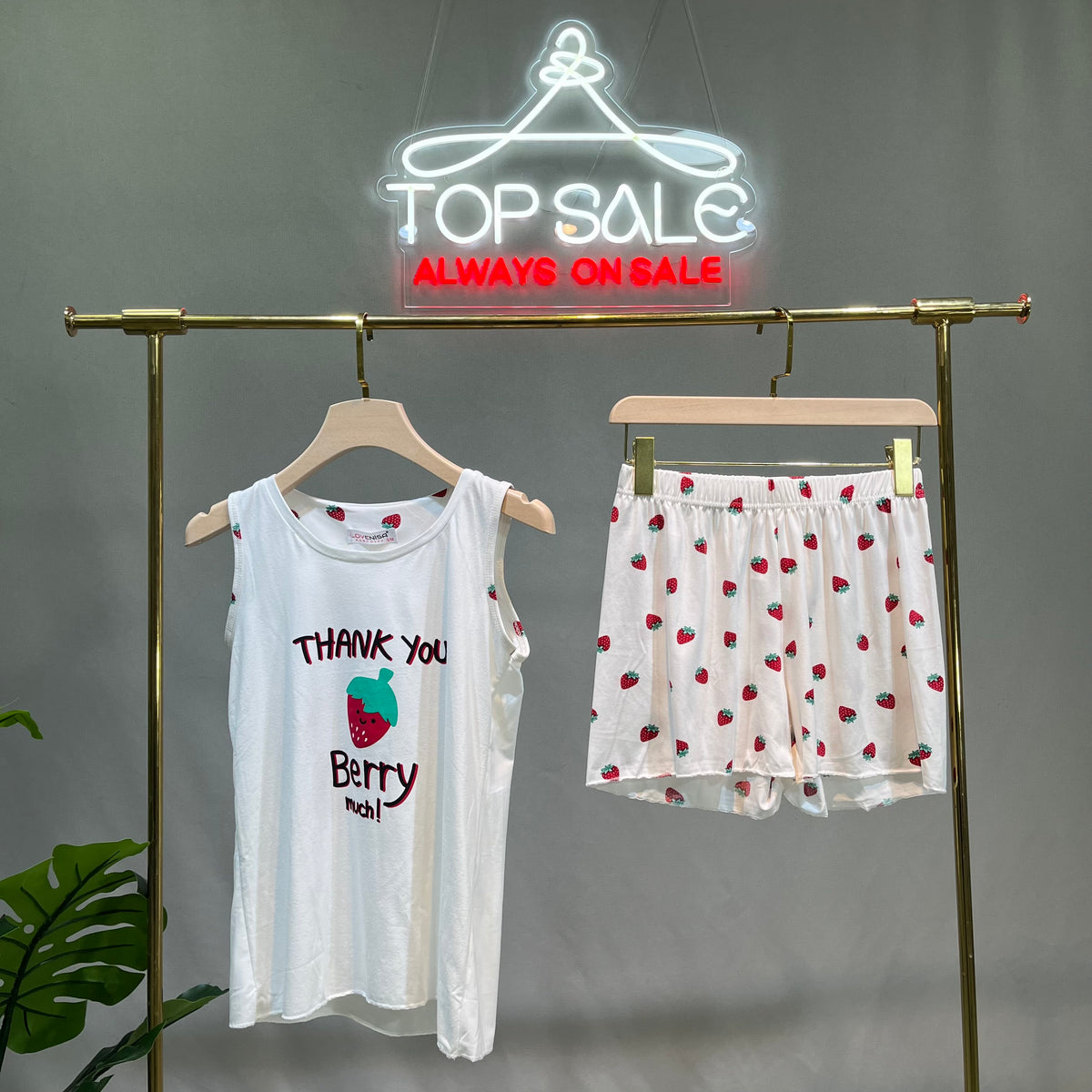 Short Cotton Pajamas