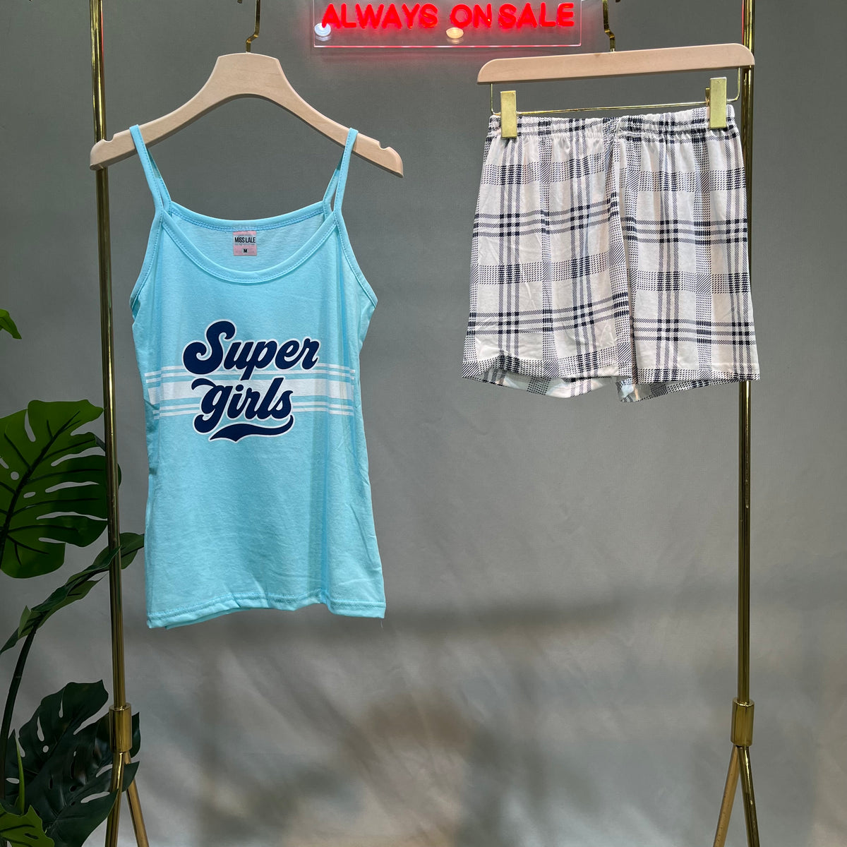 Short Cotton Pajamas