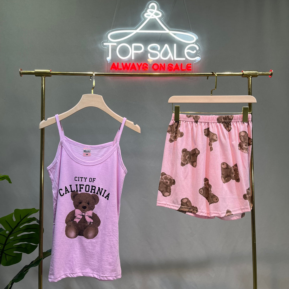 Short Cotton Pajamas