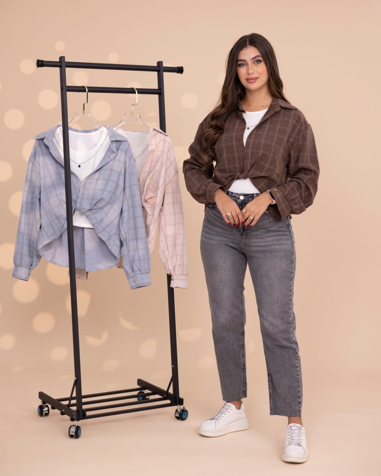 Two Piece Chemise With Tank Top