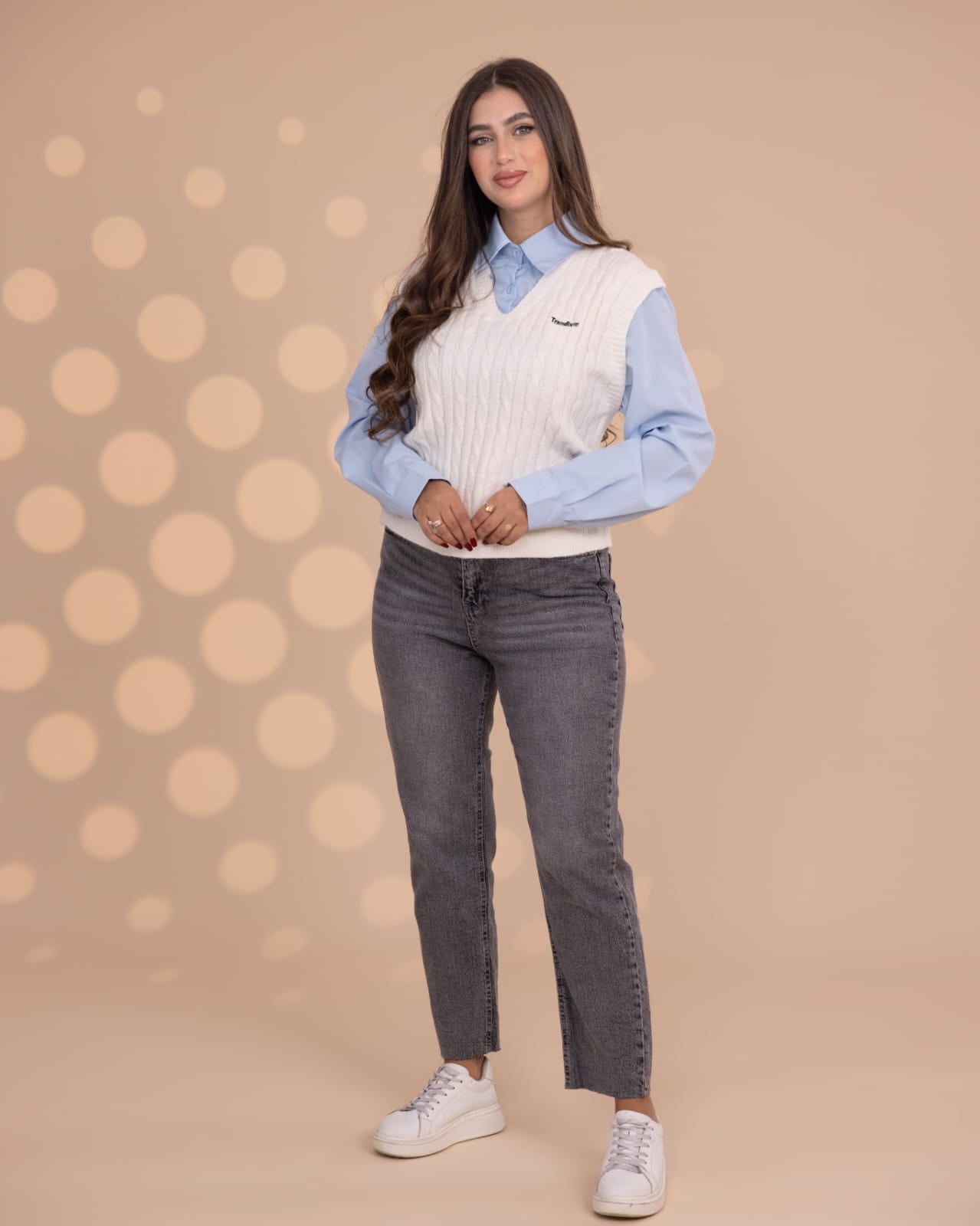 Chemise With Attached Vest