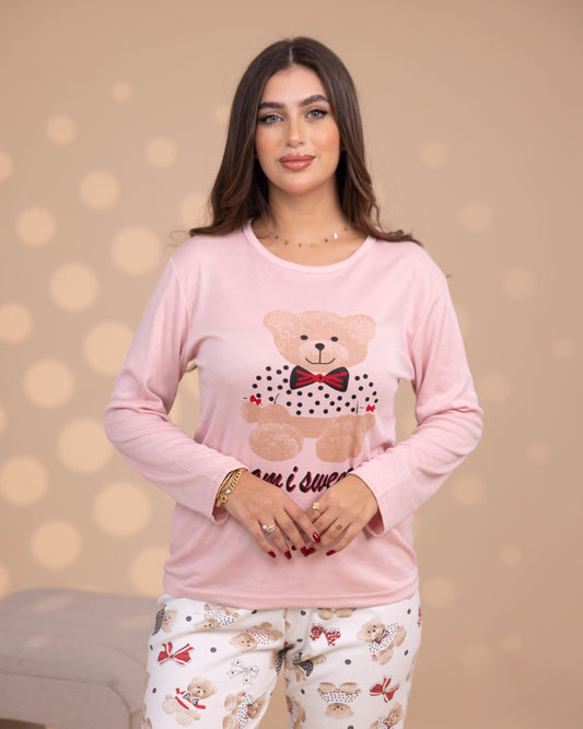 Long Sleeve Cotton Pajamas