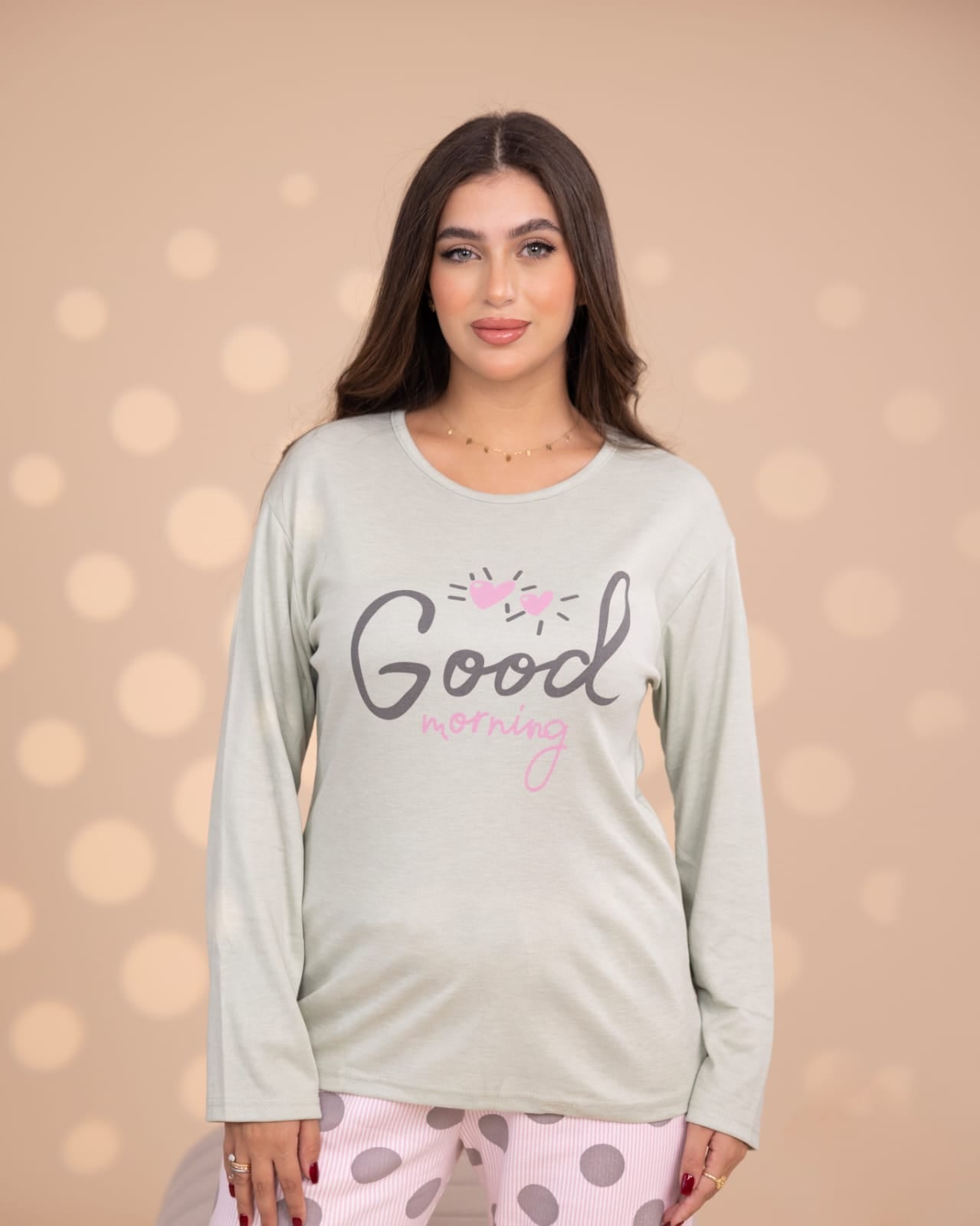 Long Sleeve Cotton Pajamas