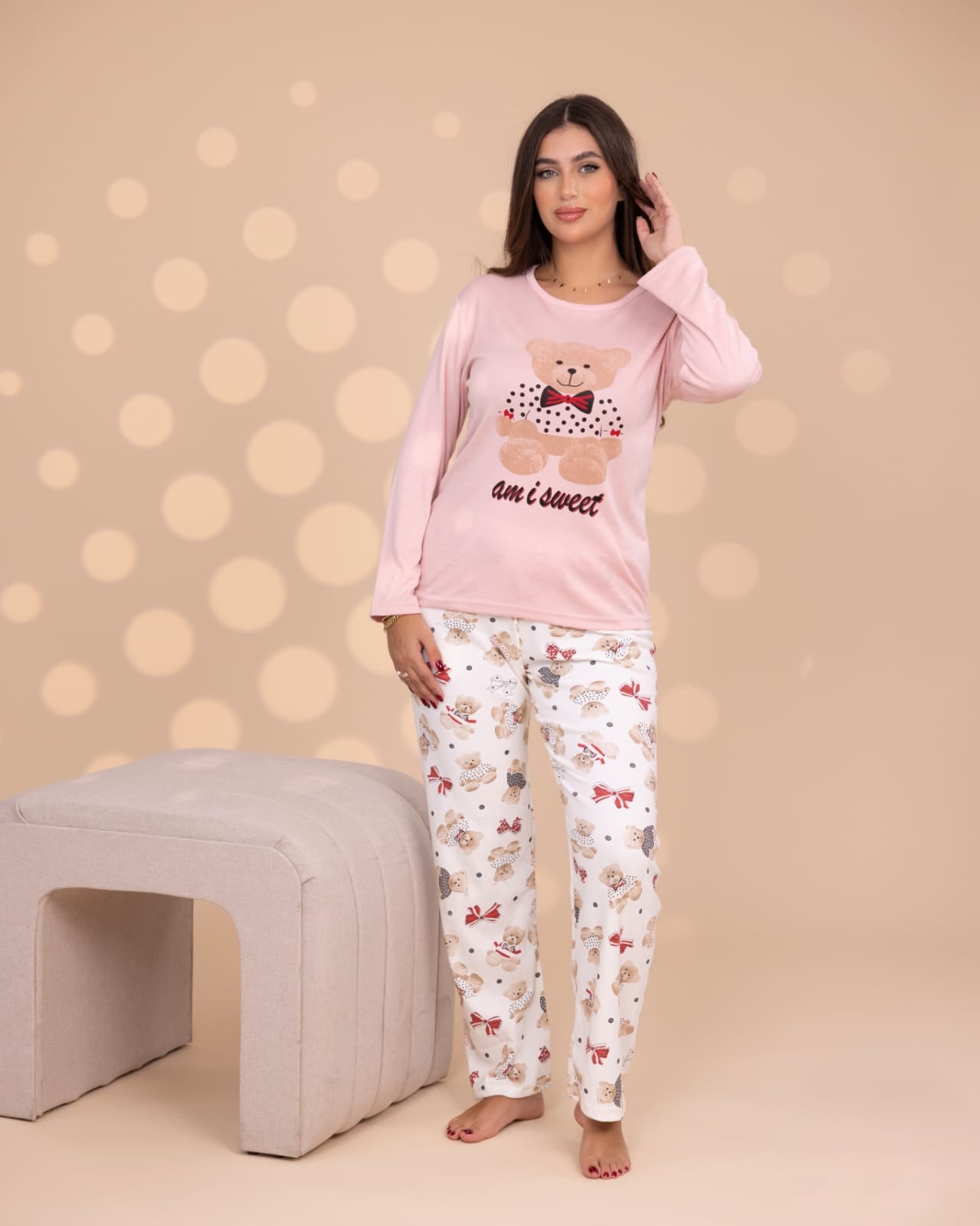Long Sleeve Cotton Pajamas